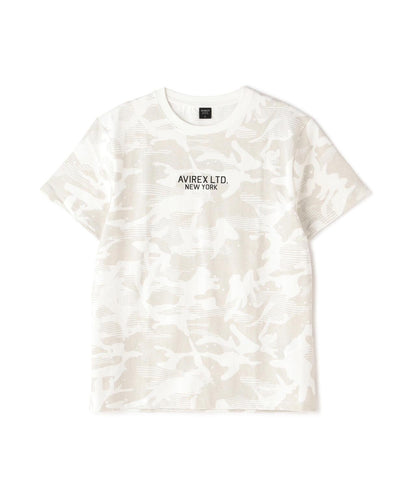 《&DEPOT限定》短袖圓領T恤 'AVIREX LIMITED NY'