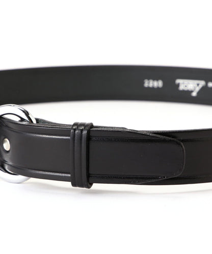 TORY LEATHER 鎳質蹄鏟腰帶