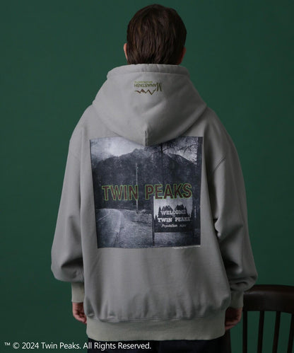 MANASTASH/曼納斯塔什/TWIN PEAKS HOODIE/雙峰帽T恤