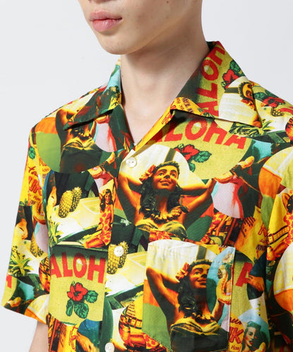 Aloha Blossom/阿羅哈花朵/WEZ 拼貼襯衫