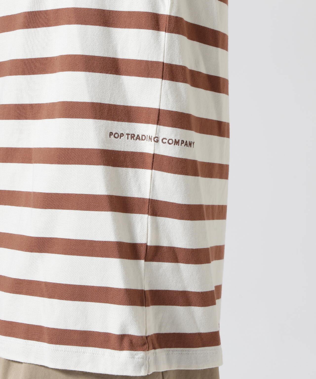 POP TRADING COMPANY/米菲條紋長袖T恤