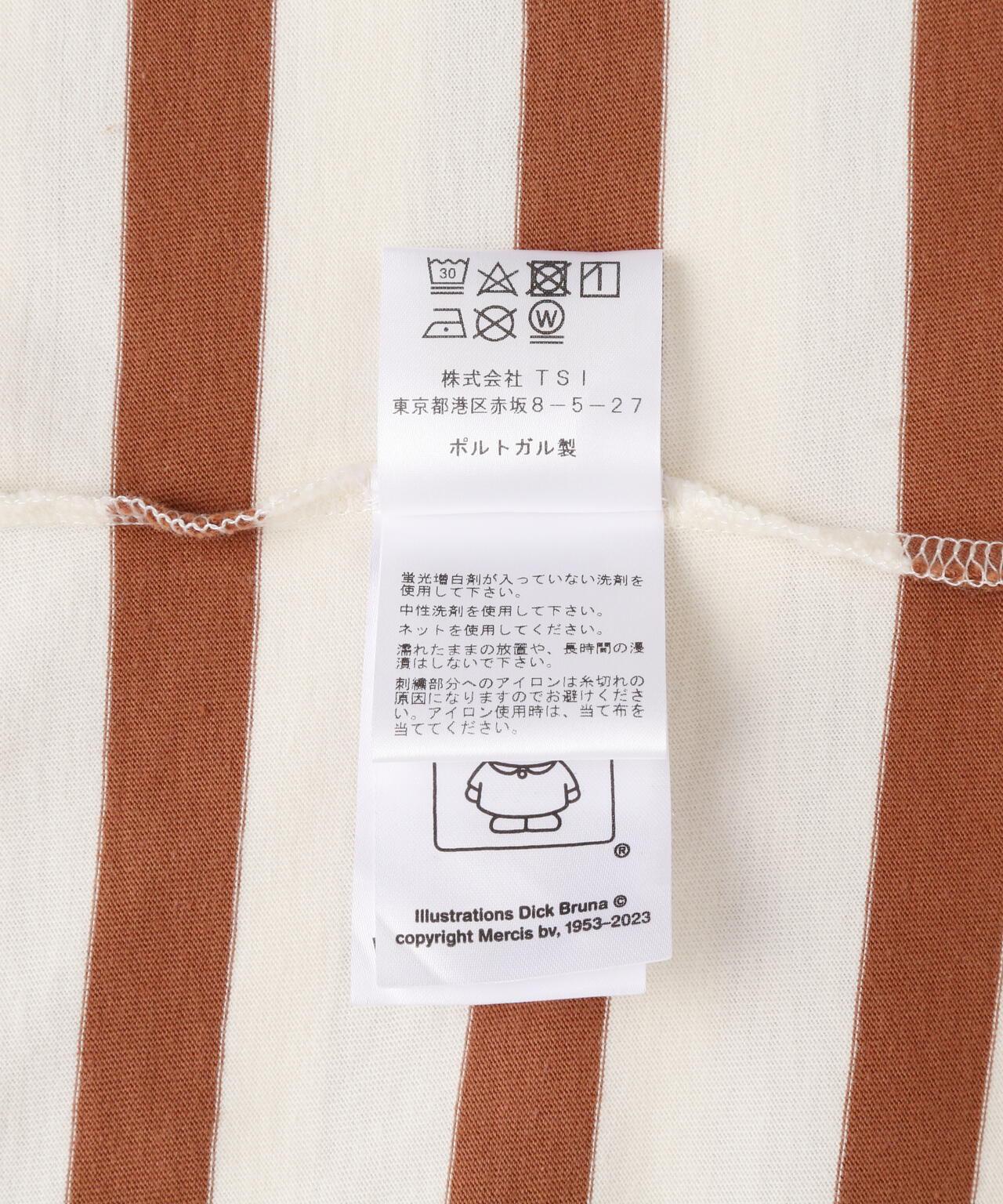 POP TRADING COMPANY/米菲條紋長袖T恤