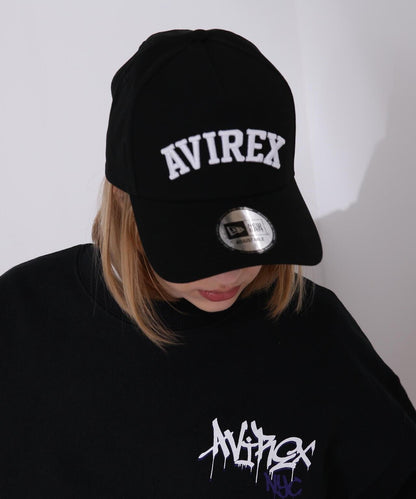 《AVIREX × NEWERA》9FORTY A字形標誌帽 可調節款 / 9FORTY A字形標誌帽