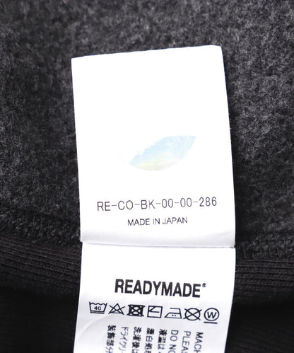 READYMADE/紅色標誌連帽衛衣/黑色