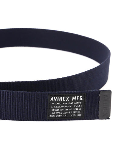 《直營店限定》軍事腰帶 / AVIREX / 阿維雷克斯