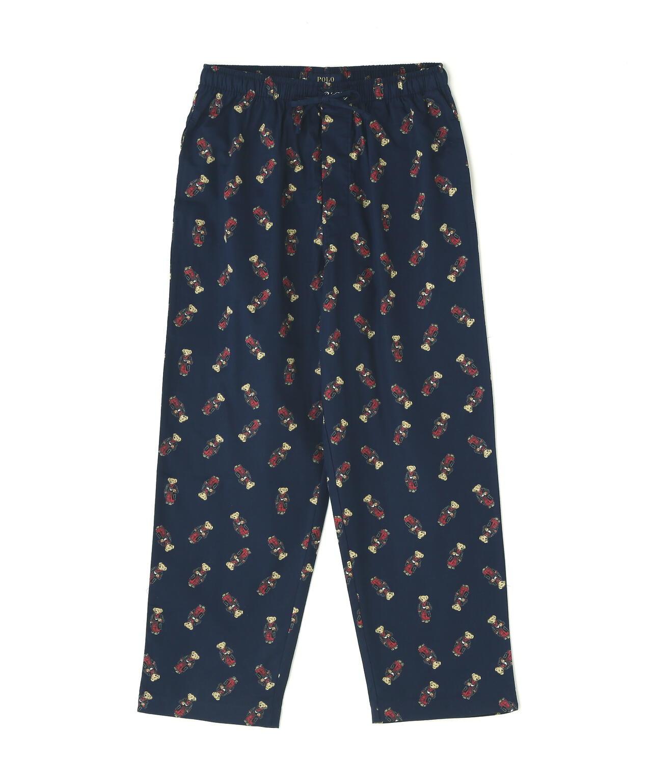 POLO RALPH LAUREN/普通拉爾夫勞倫/秋季晨間熊圖案睡衣