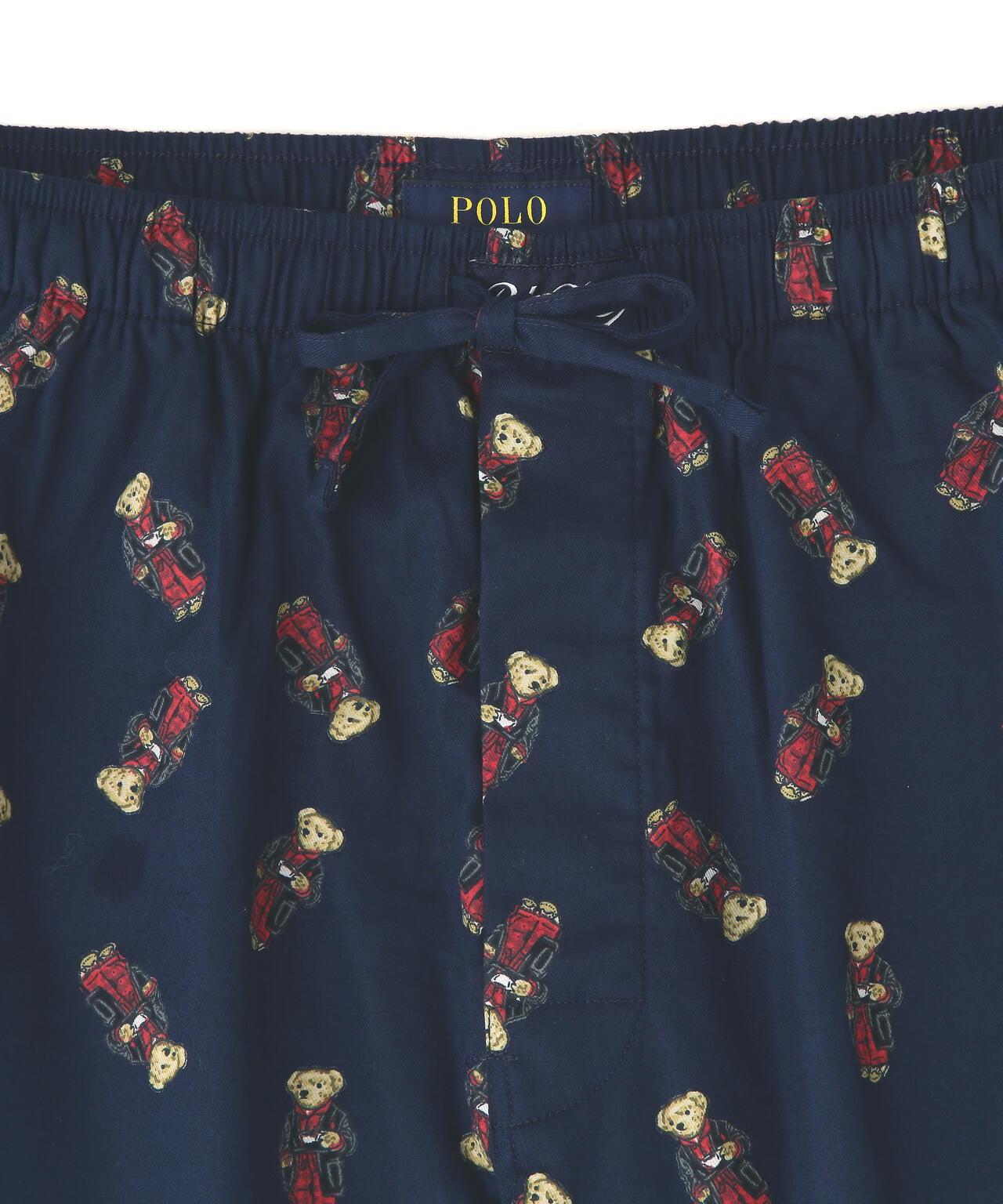 POLO RALPH LAUREN/普通拉爾夫勞倫/秋季晨間熊圖案睡衣