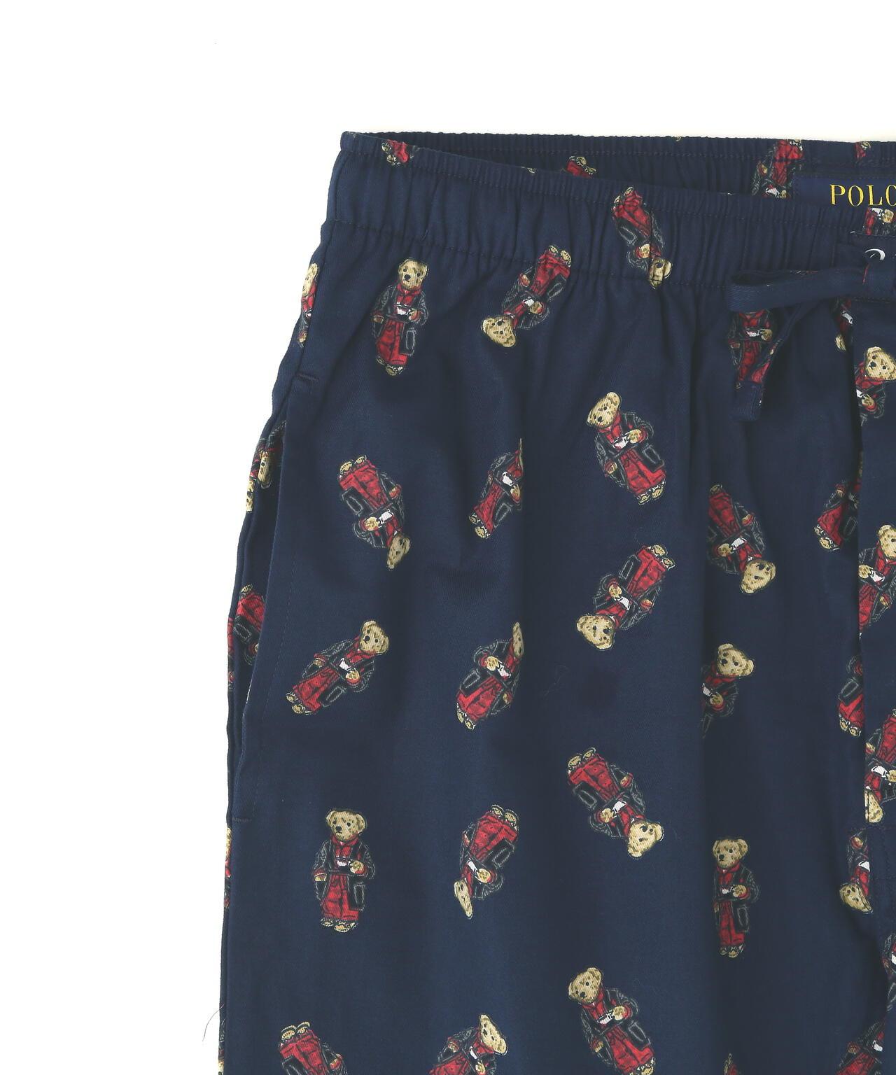 POLO RALPH LAUREN/普通拉爾夫勞倫/秋季晨間熊圖案睡衣