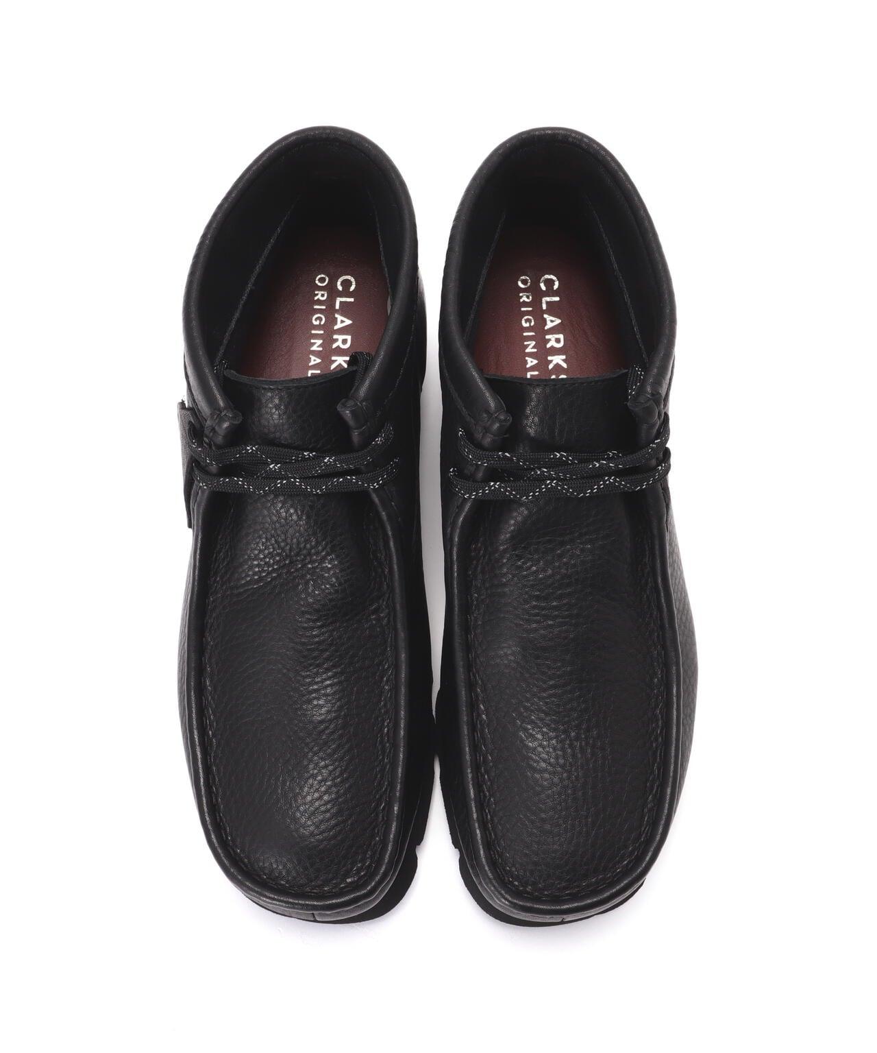 Clarks/克拉克斯/Wallabee Boot GTX/華萊士靴 GTX 黑色皮革 UK7～9