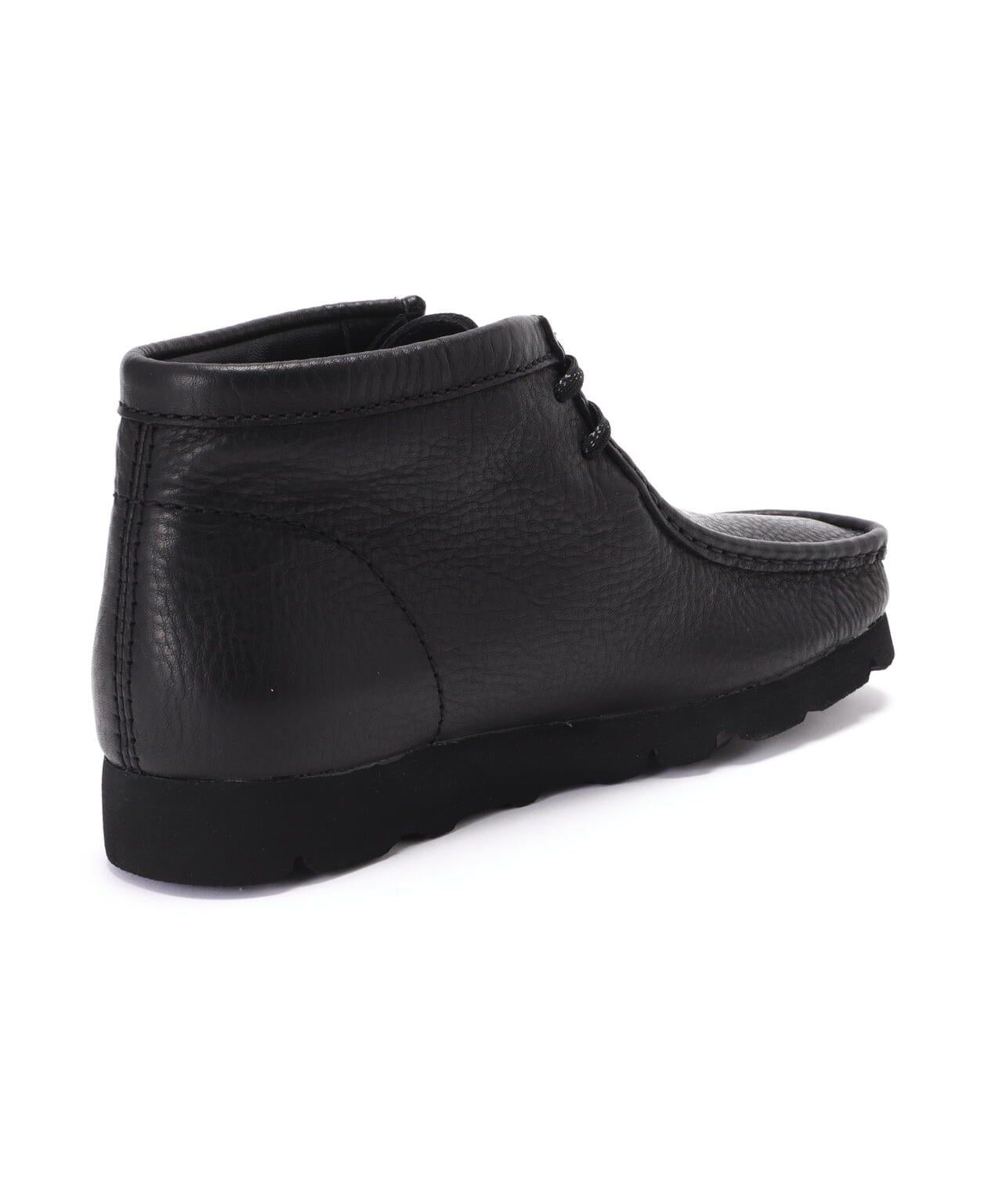 Clarks/克拉克斯/Wallabee Boot GTX/華萊士靴 GTX 黑色皮革 UK7～9
