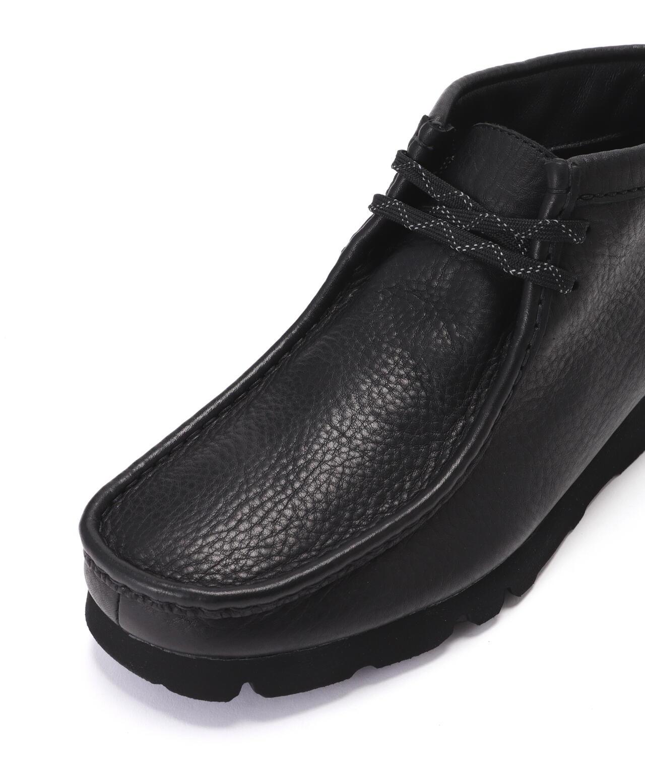 Clarks/克拉克斯/Wallabee Boot GTX/華萊士靴 GTX 黑色皮革 UK7～9