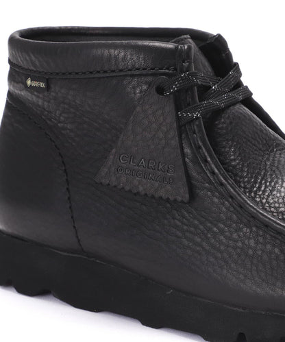 Clarks/克拉克斯/Wallabee Boot GTX/華萊士靴 GTX 黑色皮革 UK7～9
