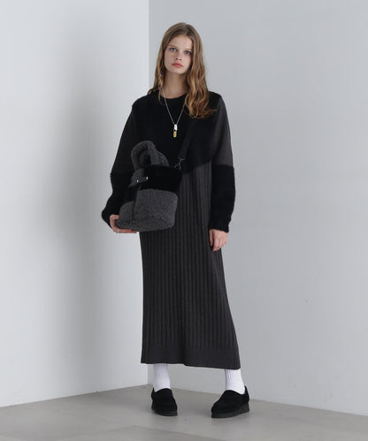 《直營店限定》BOA×FUR 迷你手提包/毛絨迷你手提包