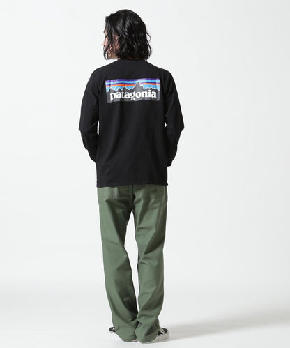 Patagonia/巴塔哥尼亞 男士 長袖 P-6標誌 責任系列