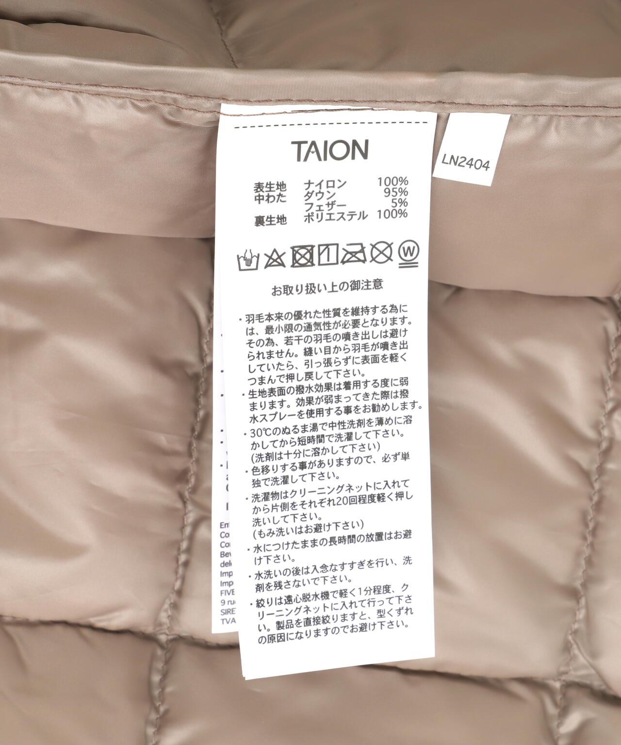 TAION/太溫/【男士】圓領紐扣夾克