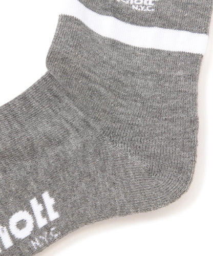 直營限定/HIGT-SOCKS STENCIL BULLDOG/印花牛頭犬高筒襪