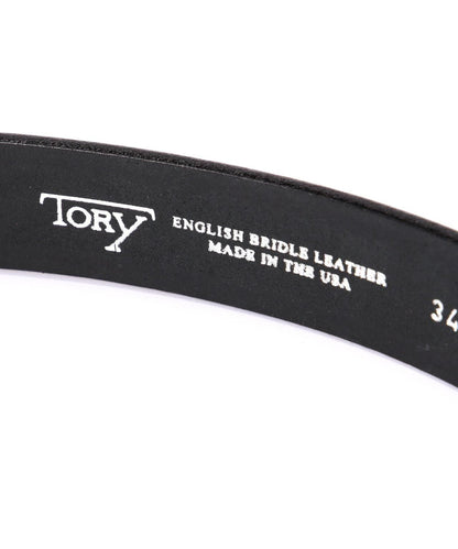 TORY LEATHER 鎳質蹄鏟腰帶