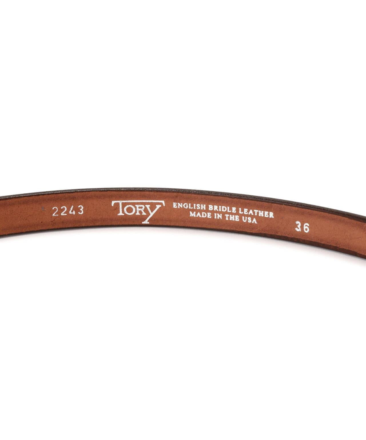 TORY LEATHER（托里皮革）3/4英寸3件套銀扣腰帶