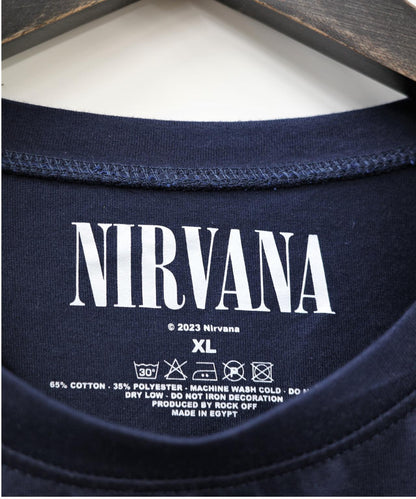 NIRVANA 天使漸變長袖T恤 襯衫