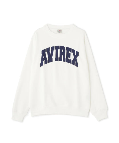 《日常》圓領長袖衛衣LOGO / 圓領長袖衛衣 / AVIREX /