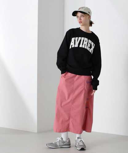 《日常》圓領長袖衛衣LOGO / 圓領長袖衛衣 / AVIREX /