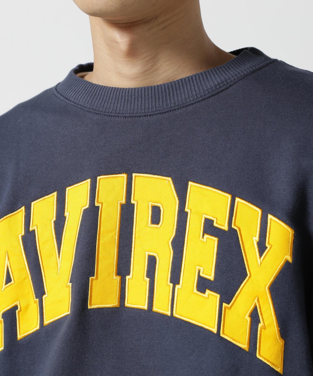 《日常》圓領長袖衛衣LOGO / 圓領長袖衛衣 / AVIREX /