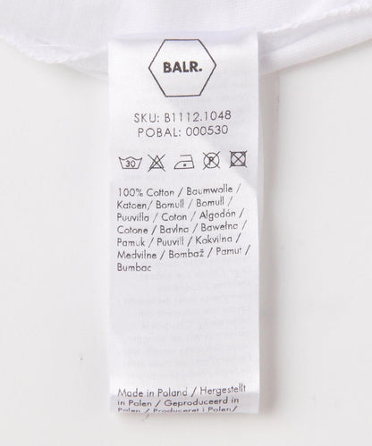 BALR./博拉/品牌直筒T恤/正規商品