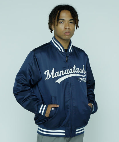MANASTASH/可逆尼龍運動夾克