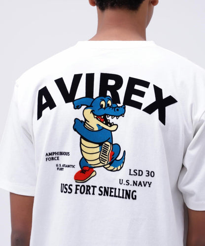 《&DEPOT限定》USS FORT SNELLING T恤 / USS 福特斯內林 T恤 / AVIREX /