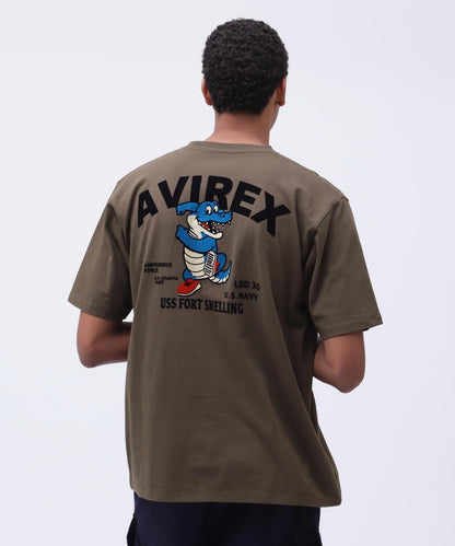 《&DEPOT限定》USS FORT SNELLING T恤 / USS 福特斯內林 T恤 / AVIREX /
