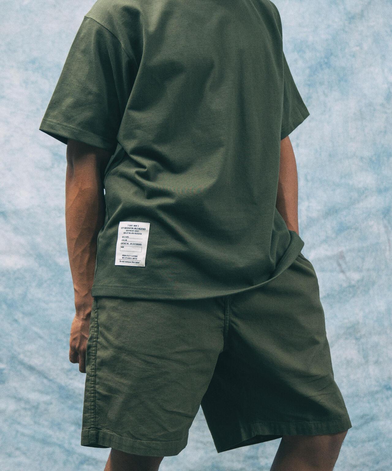 BASIC HEAVYWEIGHT S/S T-SHIRT / 基礎重量 短袖 T恤 / AVIREX / 阿維雷克斯