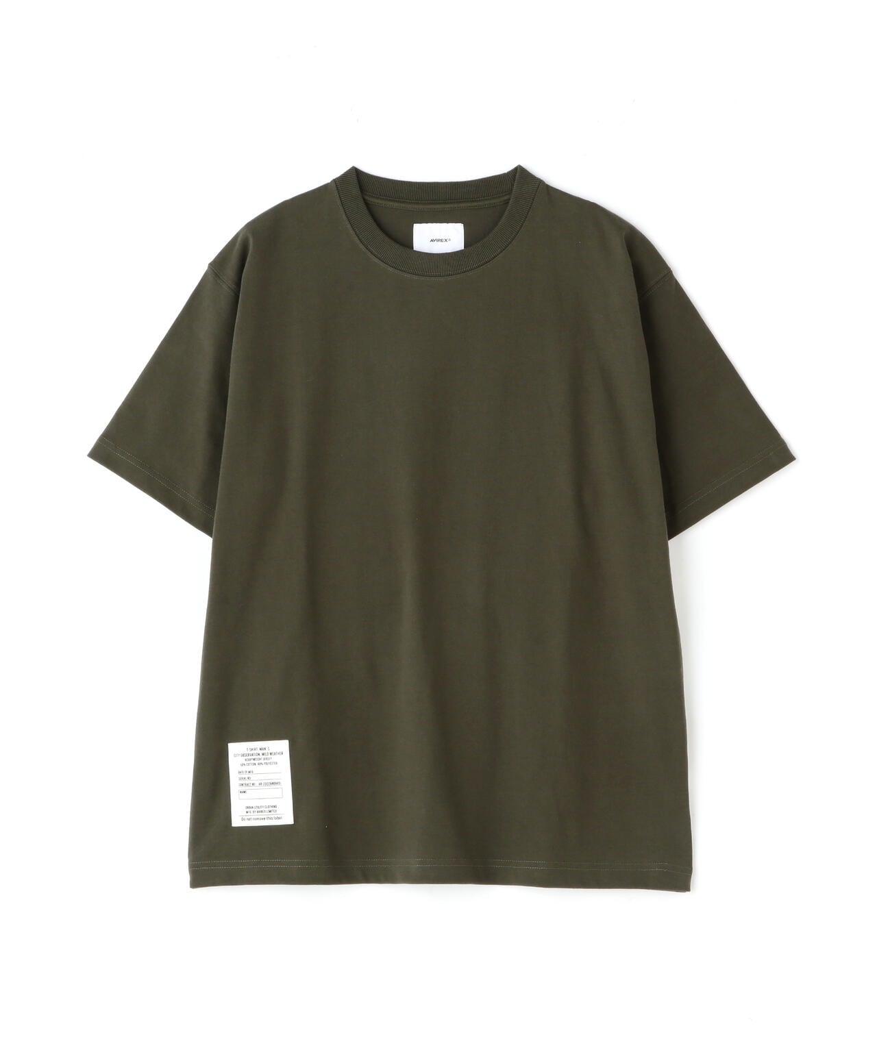 BASIC HEAVYWEIGHT S/S T-SHIRT / 基礎重量 短袖 T恤 / AVIREX / 阿維雷克斯
