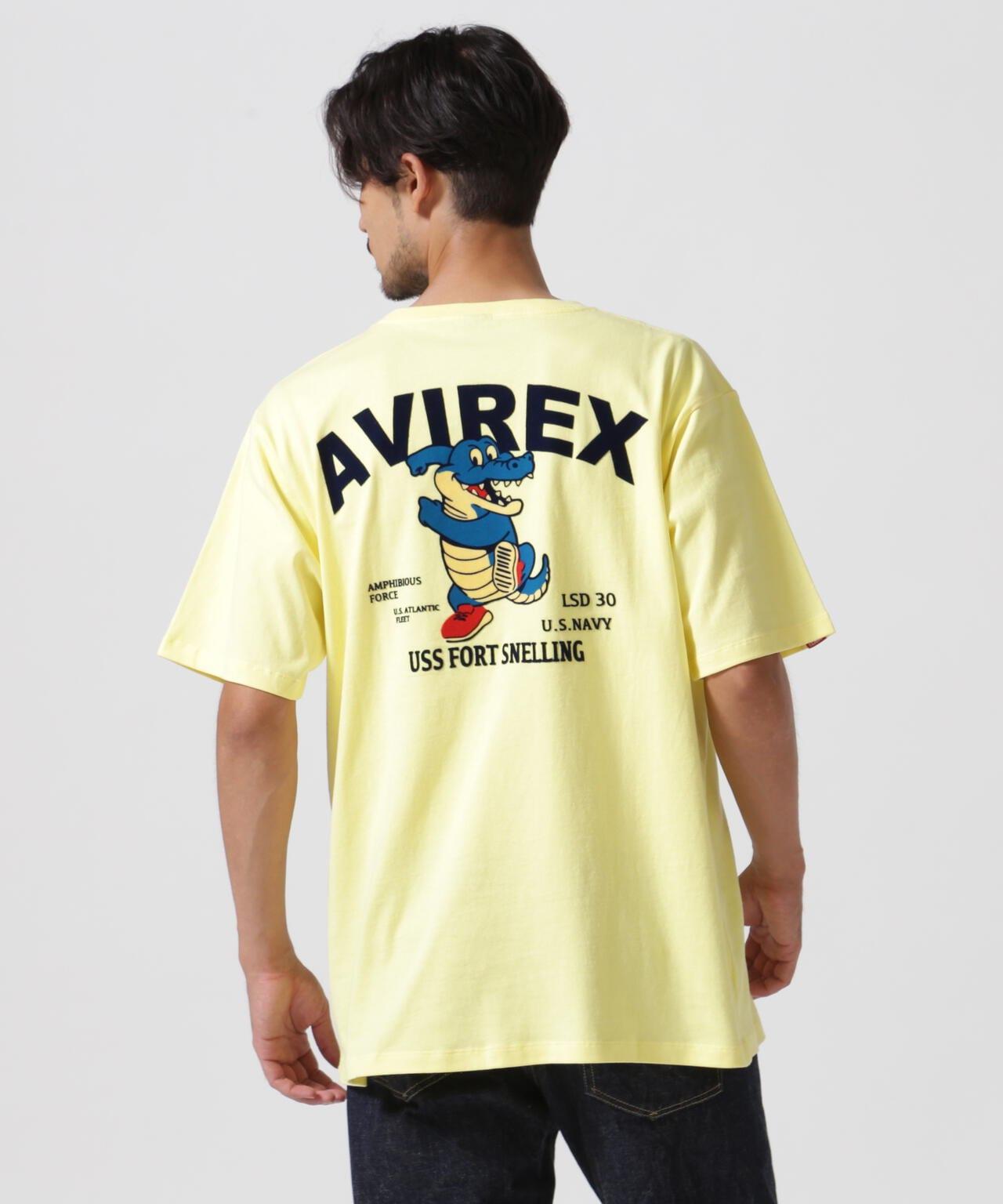 《&DEPOT限定》USS FORT SNELLING T恤 / USS 福特斯內林 T恤 / AVIREX /