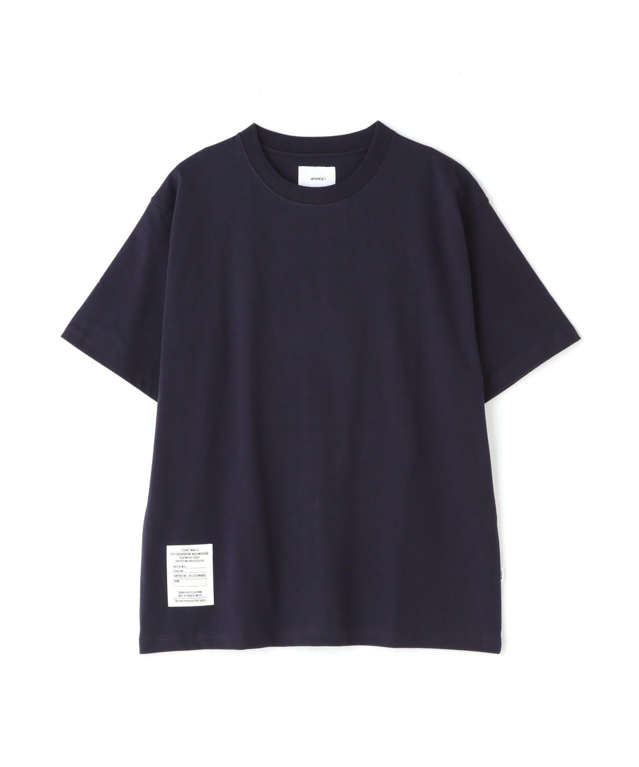 BASIC HEAVYWEIGHT S/S T-SHIRT / 基礎重量 短袖 T恤 / AVIREX / 阿維雷克斯