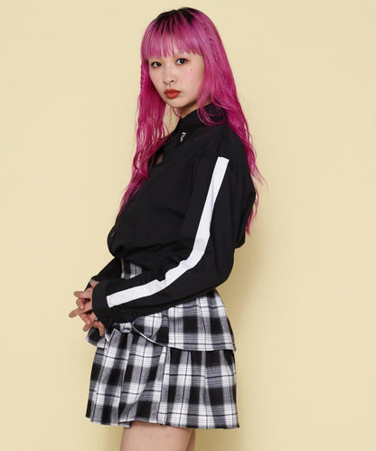 NORA/諾拉/袖線寬鬆襯衫