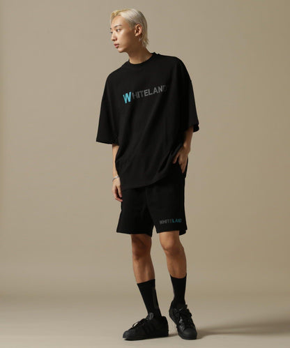 &DEPOT限定/WHITELAND/白色土地/貓頭鷹LOGO衛衣短褲/彩色標誌短褲