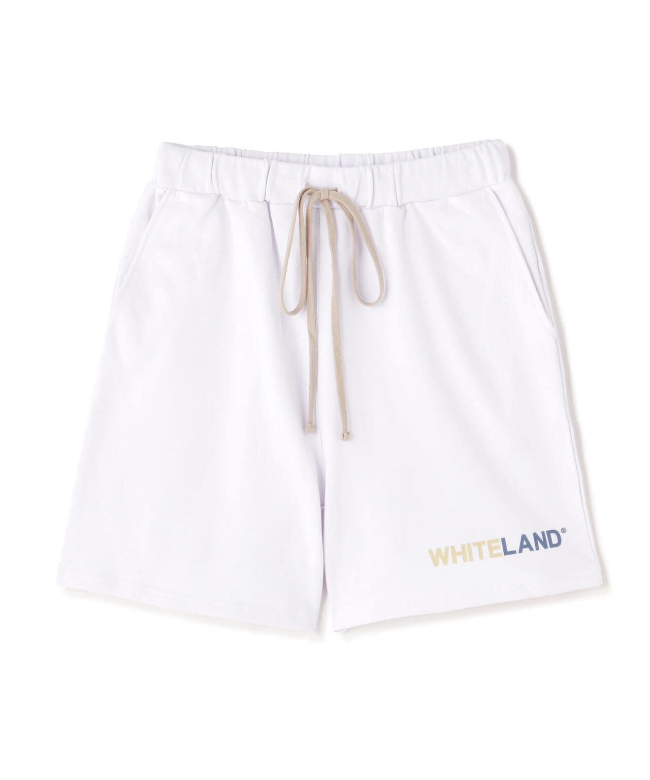 &DEPOT限定/WHITELAND/白色土地/貓頭鷹LOGO衛衣短褲/彩色標誌短褲