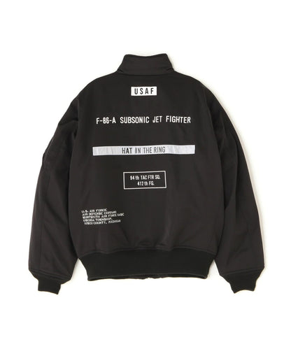 《直營店限定》STENCIL JKT "HAT IN THE RING"/印花夾克