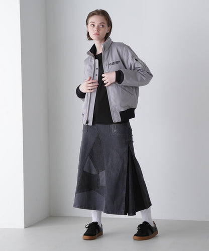 《直營店限定》STENCIL JKT "HAT IN THE RING"/印花夾克