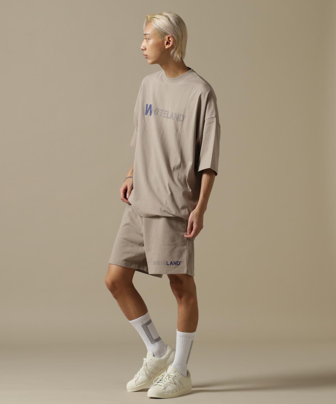 &DEPOT限定/WHITELAND/白色土地/貓頭鷹LOGO衛衣短褲/彩色標誌短褲