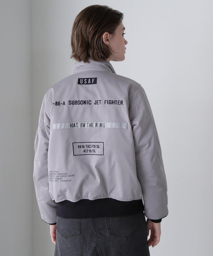 《直營店限定》STENCIL JKT "HAT IN THE RING"/印花夾克