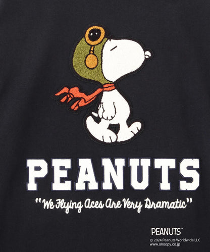 《AVIREX × 《PEANUTS》長袖T恤 "飛行王牌"