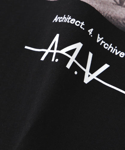 【&DEPOT限定】A4A/菸灰色 短袖 T 恤