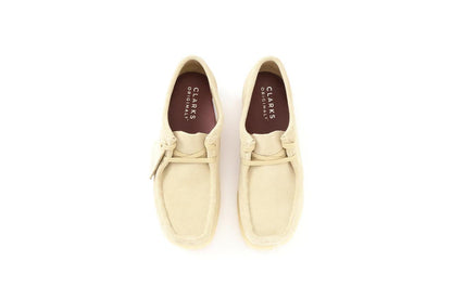 CLARKS/克拉克 Wallabee 女士 絨面革