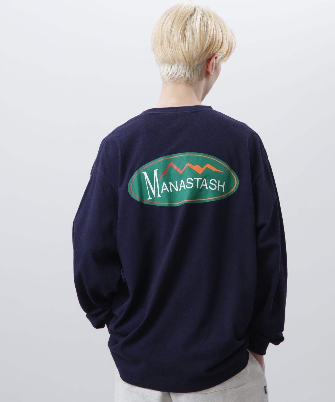 MANASTASH 大麻長袖T恤 原版標誌