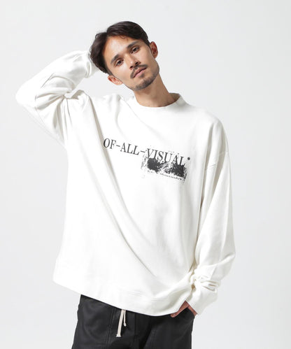 【&DEPOT限定】A4A/艾弗艾/SPLASH SWEAT CREWNECK/圓領衛衣