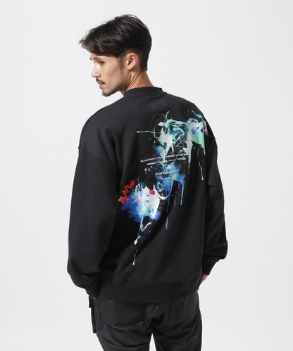 【&DEPOT限定】A4A/艾弗艾/SPLASH SWEAT CREWNECK/圓領衛衣