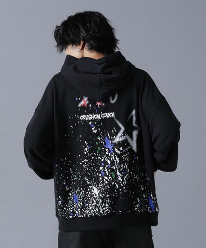 【&DEPOT限定】UMLAUT/烏姆勞特/圖案衛衣帽衫A
