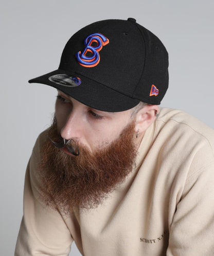 ×NEWERA/射擊×紐埃拉/9FIFTY LP帽子型 'SB'/ 低調 SB帽