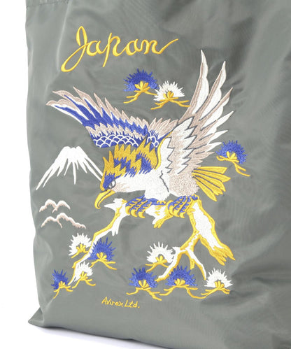 《直營店限定》日式刺繡托特包